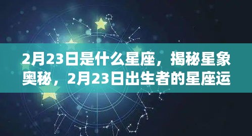 揭秘星象奥秘，2月23日出生者的星座运势解析及星座属性探讨