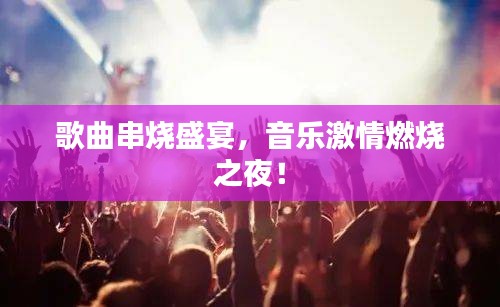 歌曲串烧盛宴，音乐激情燃烧之夜！