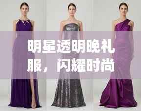 明星透明晚礼服,闪耀时尚前沿的璀璨之选