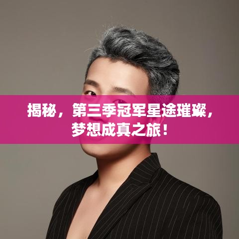 揭秘，第三季冠军星途璀璨，梦想成真之旅！