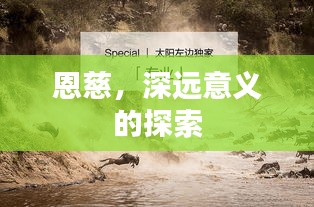 恩慈，深远意义的探索